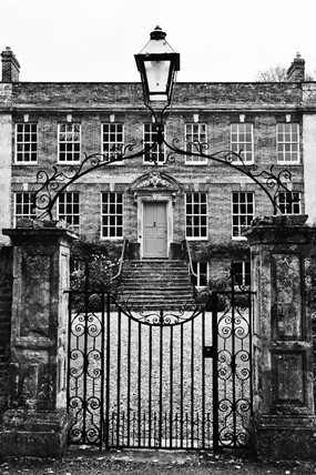 欧美黑白建筑摄影图片